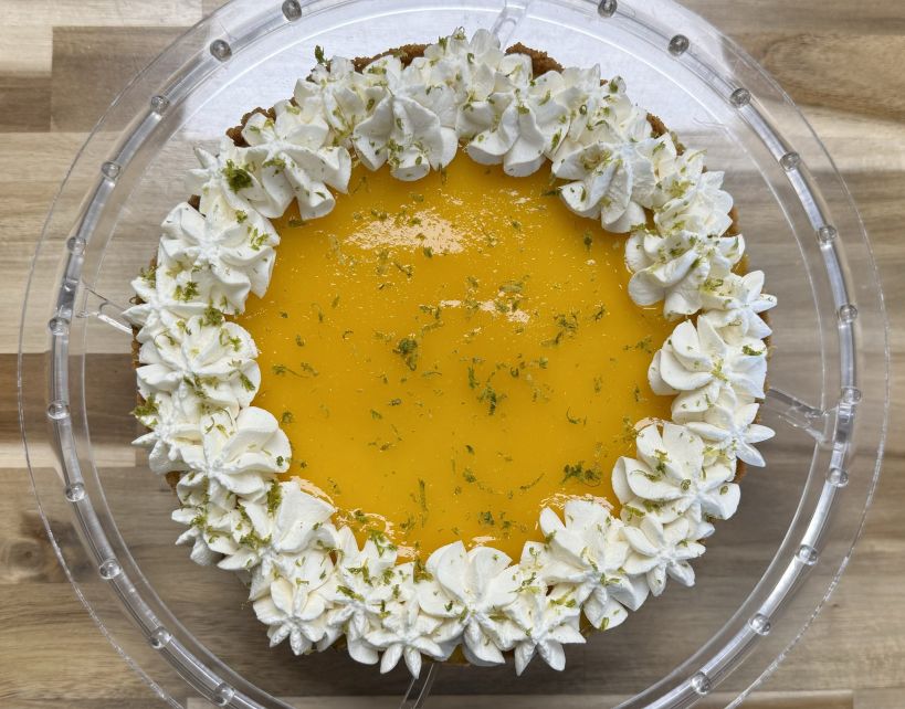 Gluten Free Mango Lime Cheesecake